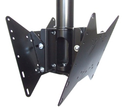 Twin LCD Ceiling Display Mount